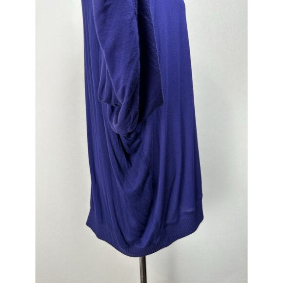 Lane Bryant Women’s Sz 18/20 Pullover Sweater Purple Light Weight Boxy Lagenlook - Picture 6 of 14